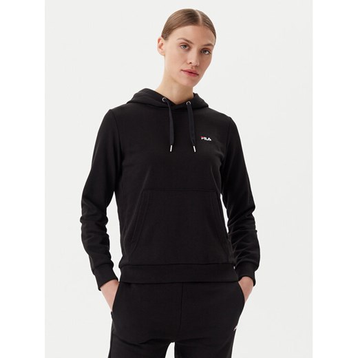 Fila Bluza Lierna FAW1054 Czarny Regular Fit ze sklepu MODIVO w kategorii Bluzy damskie - zdjęcie 182603028