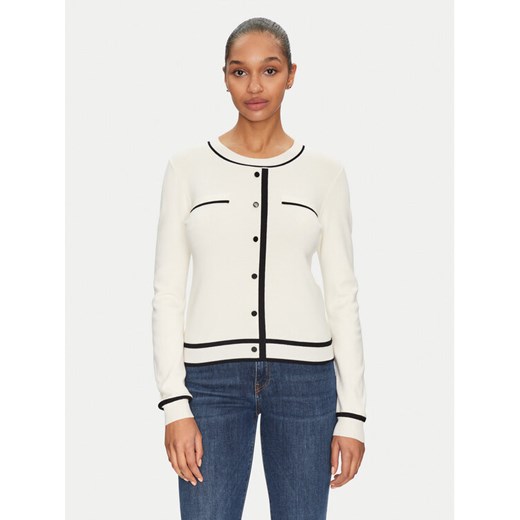 Morgan Sweter 251-MJUANI Écru Regular Fit ze sklepu MODIVO w kategorii Swetry damskie - zdjęcie 182603029