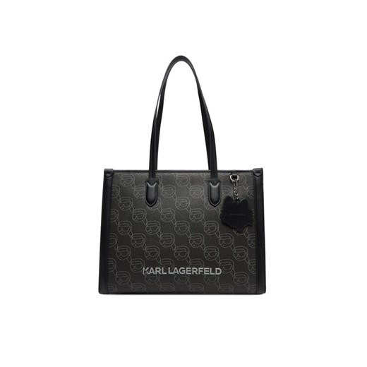 KARL LAGERFELD Torebka A2W30190 Czarny ze sklepu MODIVO w kategorii Torby Shopper bag - zdjęcie 182603048