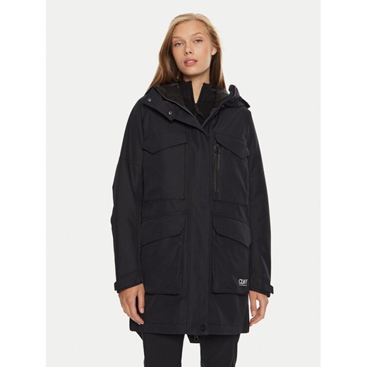 Colourwear Kurtka narciarska Gritty Parka W 7010316 Czarny Regular Fit ze sklepu MODIVO w kategorii Kurtki damskie - zdjęcie 182603237