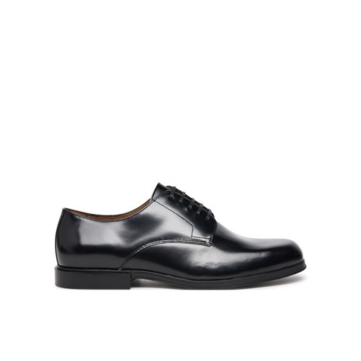 Calvin Klein Półbuty HM0HM01831 Czarny ze sklepu MODIVO w kategorii Buty eleganckie męskie - zdjęcie 182603255