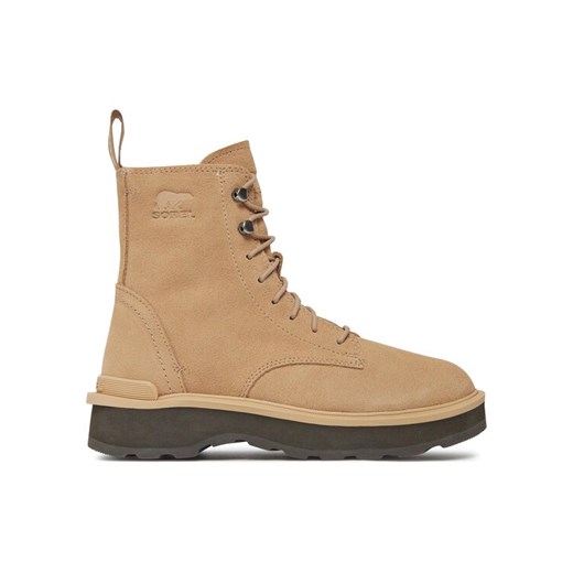 Sorel Botki Hi-Line™ Lace NL4879-262 Brązowy ze sklepu MODIVO w kategorii Workery damskie - zdjęcie 182603269