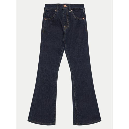 Guess Jeansy J3YA03 D52V0 Granatowy Regular Fit ze sklepu MODIVO w kategorii Spodnie dziewczęce - zdjęcie 182603297