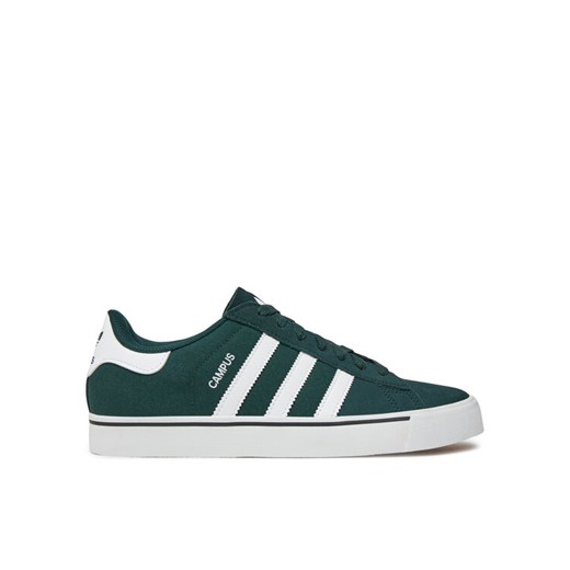 adidas Sneakersy Campus Vulc JI1913 Zielony ze sklepu MODIVO w kategorii Buty sportowe męskie - zdjęcie 182603318