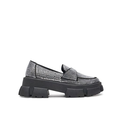 Steve Madden Loafersy Trifecta_R SM11003506 Srebrny ze sklepu MODIVO w kategorii Lordsy damskie - zdjęcie 182603338