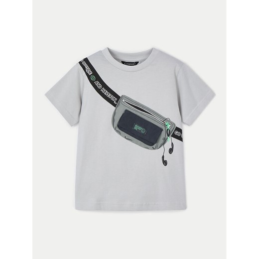 Mayoral T-Shirt 3036 Szary Regular Fit ze sklepu MODIVO w kategorii T-shirty chłopięce - zdjęcie 182603399