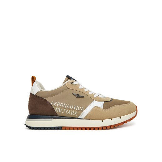 Aeronautica Militare Sneakersy 251SC283CT3544 Beżowy ze sklepu MODIVO w kategorii Buty sportowe męskie - zdjęcie 182603447