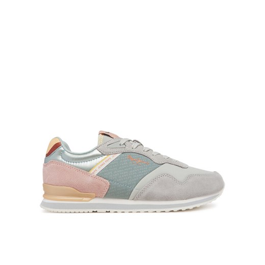 Pepe Jeans Sneakersy PLS40045 Szary ze sklepu MODIVO w kategorii Buty sportowe damskie - zdjęcie 182603477