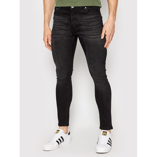 Brave Soul Jeansy MJN-MADISON Czarny Skinny Fit ze sklepu MODIVO w kategorii Jeansy męskie - zdjęcie 182603506