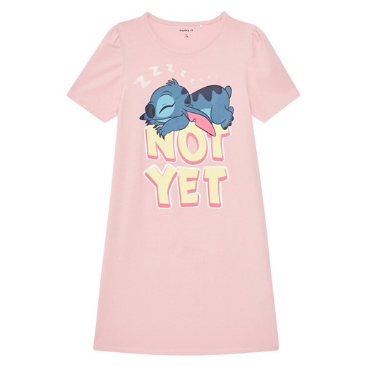NAME IT Koszula nocna Stitch 13242966 Różowy Regular Fit ze sklepu MODIVO w kategorii Piżamy dziecięce - zdjęcie 182603635