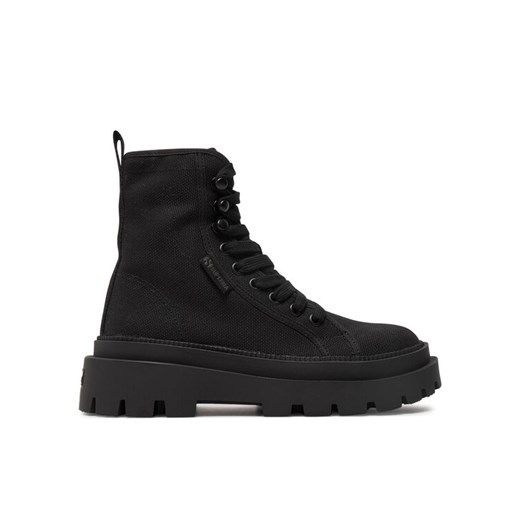 Superga Trapery Alpina Apex High 3051 S1171QW Czarny ze sklepu MODIVO w kategorii Workery damskie - zdjęcie 182603666