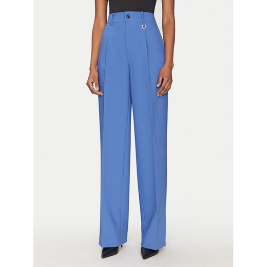 JOOP! Spodnie materiałowe 58 P58Peggy 10017927 30044822 Niebieski Loose Fit ze sklepu MODIVO w kategorii Spodnie damskie - zdjęcie 182603675