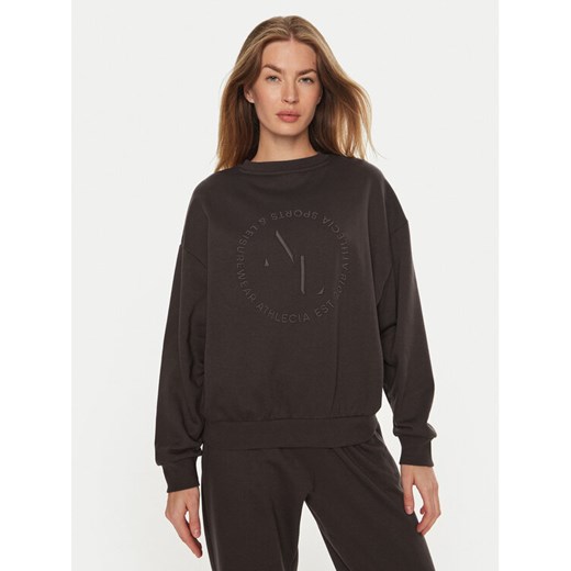 Athlecia Bluza Damla EA243331 Brązowy Loose Fit ze sklepu MODIVO w kategorii Bluzy damskie - zdjęcie 182603687