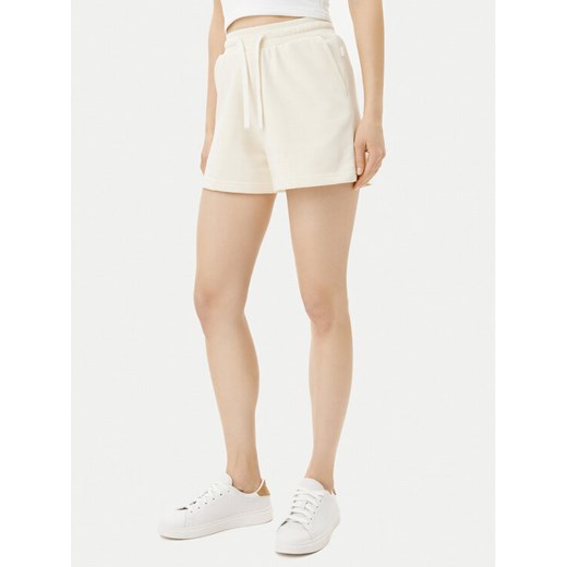 Silvian Heach Szorty sportowe Steffi GPP25115SH Écru Regular Fit ze sklepu MODIVO w kategorii Szorty - zdjęcie 182603745