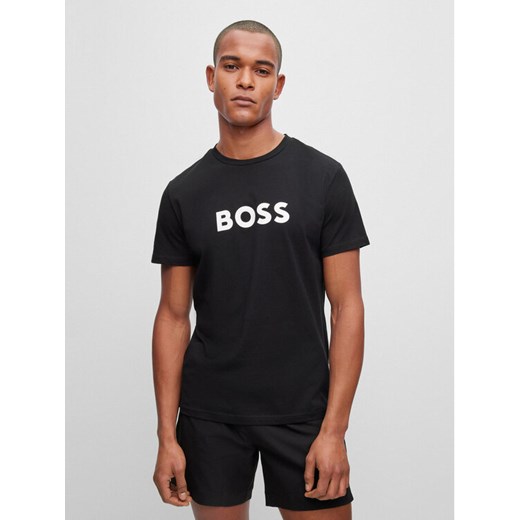 Boss T-Shirt 50491706 Czarny Regular Fit ze sklepu MODIVO w kategorii T-shirty męskie - zdjęcie 182603747