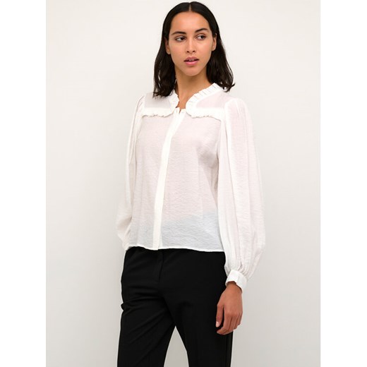 Karen by Simonsen Bluzka Kayakb 10104544 Biały Classic Fit ze sklepu MODIVO w kategorii Koszule damskie - zdjęcie 182603748