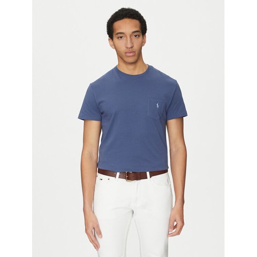 Polo Ralph Lauren T-Shirt 710704248257 Granatowy Classic Fit ze sklepu MODIVO w kategorii T-shirty męskie - zdjęcie 182603795