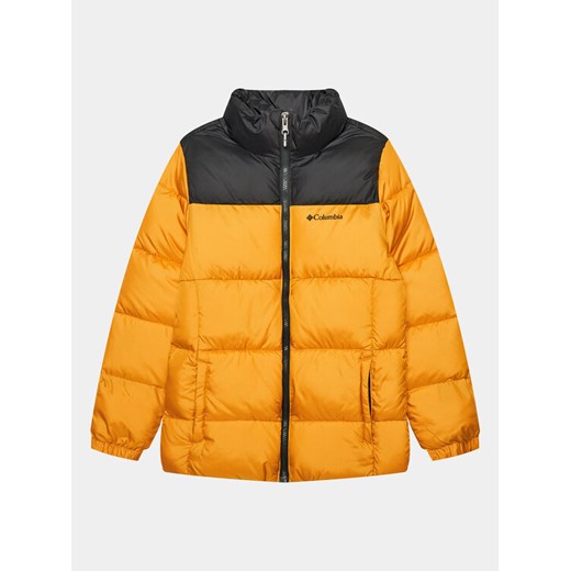Columbia Kurtka zimowa Puffect™ Jacket Żółty Regular Fit ze sklepu MODIVO w kategorii Kurtki chłopięce - zdjęcie 182603829