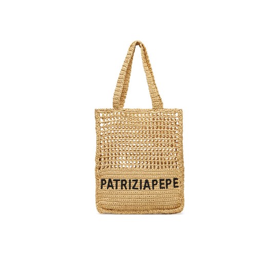 Patrizia Pepe Torebka 2B0124/V039 Beżowy ze sklepu MODIVO w kategorii Torebki damskie - zdjęcie 182603846