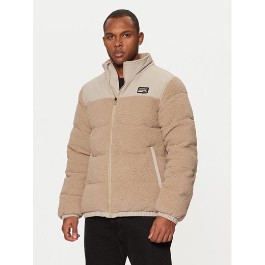 Protest Kurtka puchowa Asura Teddy 6728044 Beżowy Regular Fit ze sklepu MODIVO w kategorii Kurtki męskie - zdjęcie 182603989