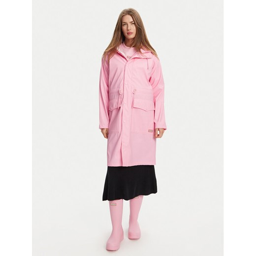 Hunter Parka Janna HARW0021242 Różowy Regular Fit ze sklepu MODIVO w kategorii Parki damskie - zdjęcie 182604007