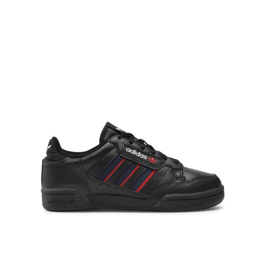 adidas Sneakersy Continental 80 Stripes J FY2698 Czarny ze sklepu MODIVO w kategorii Buty sportowe dziecięce - zdjęcie 182604035