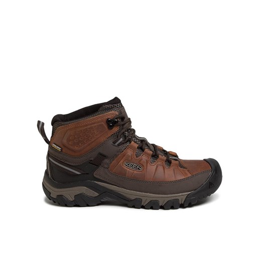 Keen Trekkingi Targhee III Mid Wp 1023030 Brązowy ze sklepu MODIVO w kategorii Buty trekkingowe męskie - zdjęcie 182604049