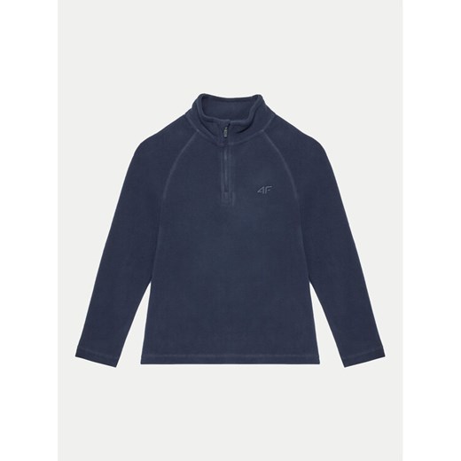 4F Polar 4FJWAW24UFLEM050 Granatowy Regular Fit ze sklepu MODIVO w kategorii Bluzy chłopięce - zdjęcie 182604065