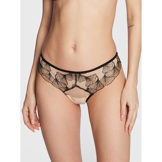 Undress Code Stringi Magic Garden 451 Czarny ze sklepu MODIVO w kategorii Majtki damskie - zdjęcie 182604125