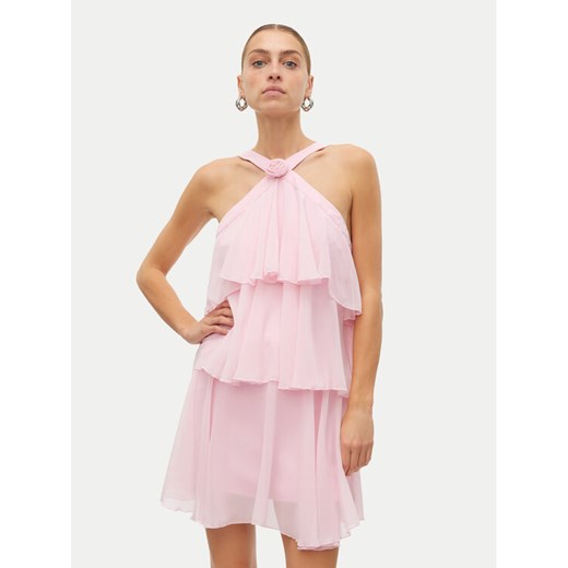 Vero Moda Sukienka koktajlowa Felicia 10329767 Różowy Regular Fit ze sklepu MODIVO w kategorii Sukienki - zdjęcie 182604159