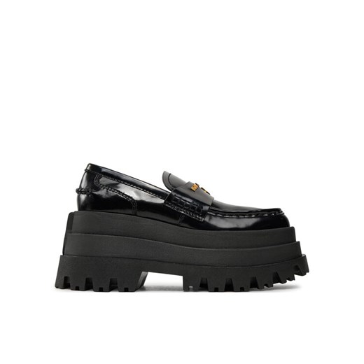 Naked Wolfe Loafersy Delusion Czarny ze sklepu MODIVO w kategorii Lordsy damskie - zdjęcie 182604197
