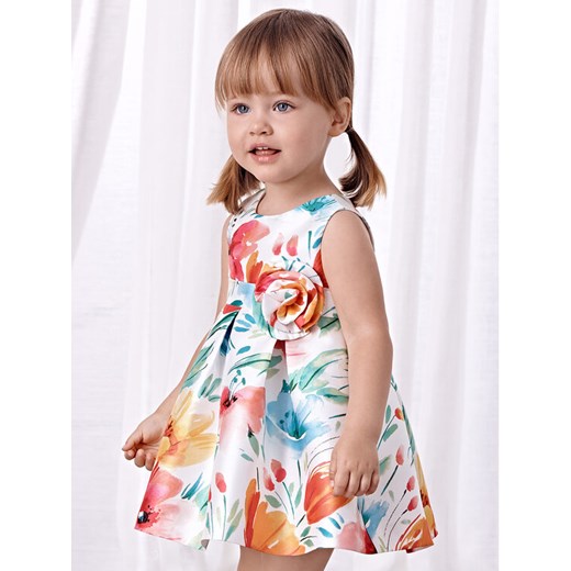 Abel & Lula Sukienka elegancka 5022 Kolorowy Regular Fit ze sklepu MODIVO w kategorii Sukienki niemowlęce - zdjęcie 182604315