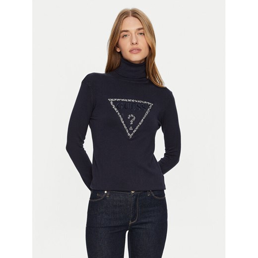 Guess Golf W4BR03 Z2NQ2 Granatowy Regular Fit ze sklepu MODIVO w kategorii Swetry damskie - zdjęcie 182604319
