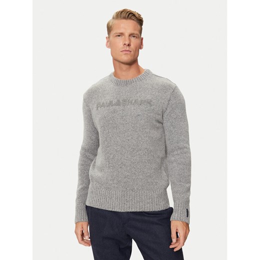 Paul&Shark Sweter 14311047 Szary Regular Fit ze sklepu MODIVO w kategorii Swetry męskie - zdjęcie 182604385