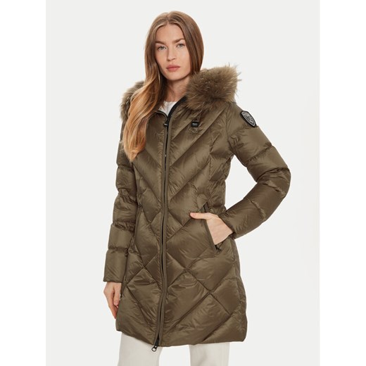 Blauer Kurtka puchowa 24WBLDK03052 Brązowy Regular Fit ze sklepu MODIVO w kategorii Kurtki damskie - zdjęcie 182604439