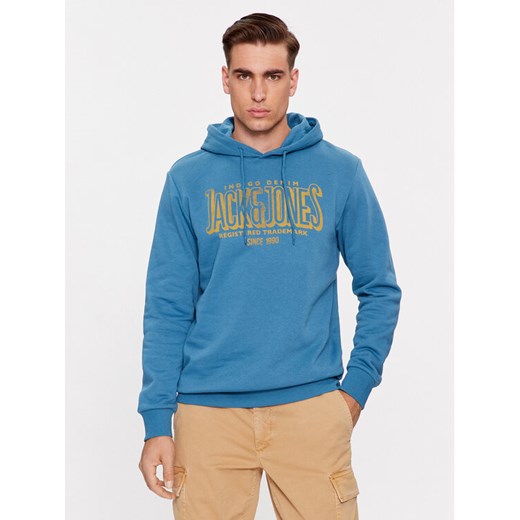 Jack&Jones Bluza 12251306 Niebieski Standard Fit ze sklepu MODIVO w kategorii Bluzy męskie - zdjęcie 182604457
