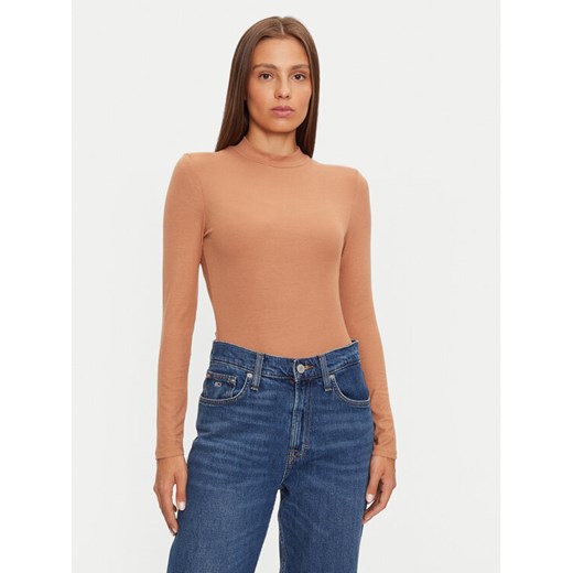 Brave Soul Body LBS-544ZELLACAML Beżowy Regular Fit ze sklepu MODIVO w kategorii Bluzki damskie - zdjęcie 182604469