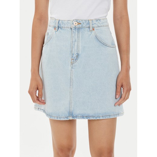 Hugo Spódnica jeansowa Gami_B 50513726 Niebieski Regular Fit ze sklepu MODIVO w kategorii Spódnice - zdjęcie 182604508