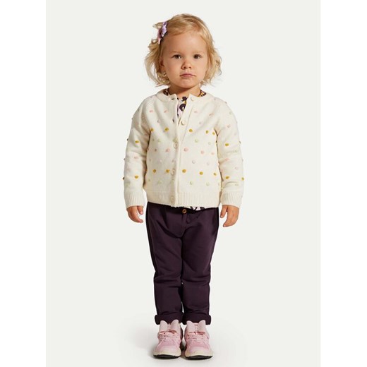 Coccodrillo Kardigan ZC4172201PGN Beżowy Regular Fit ze sklepu MODIVO w kategorii Bluzy i swetry - zdjęcie 182604558