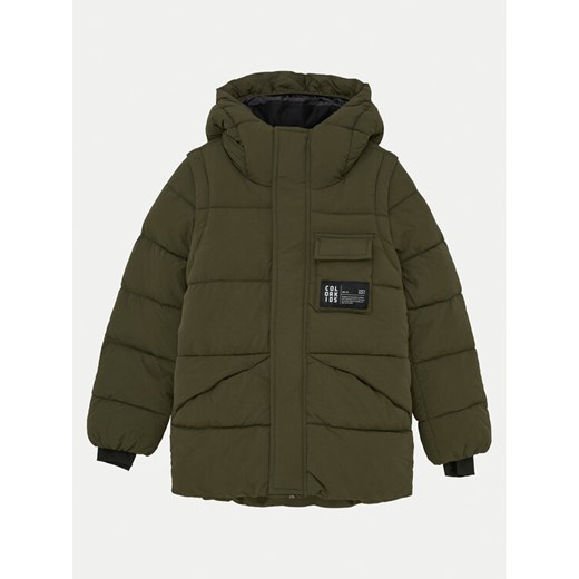 Color Kids Kurtka zimowa 741681 Zielony Regular Fit ze sklepu MODIVO w kategorii Kurtki chłopięce - zdjęcie 182604566