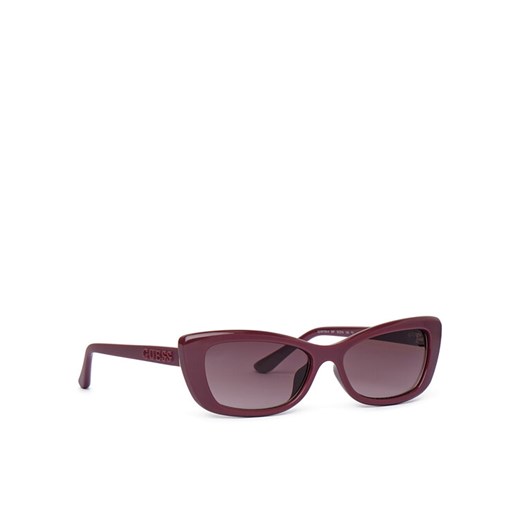 Guess Okulary przeciwsłoneczne GU00156-H Brązowy ze sklepu MODIVO w kategorii Okulary przeciwsłoneczne damskie - zdjęcie 182604589