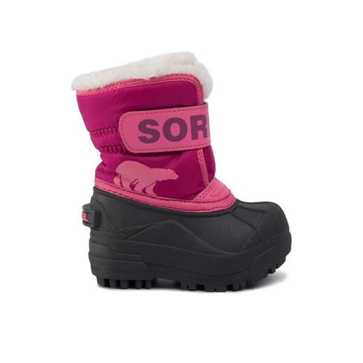 Sorel Śniegowce Toodler Snow Commander NV1960 Różowy ze sklepu MODIVO w kategorii Buty zimowe dziecięce - zdjęcie 182604679