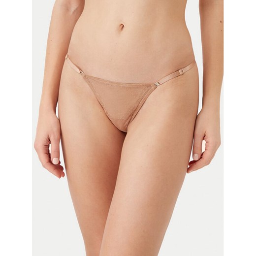 Guess Stringi O5RE10 KCLB0 Brązowy ze sklepu MODIVO w kategorii Majtki damskie - zdjęcie 182604696