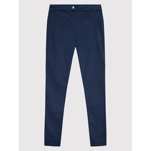 United Colors Of Benetton Spodnie materiałowe 4AU0CE00Q Granatowy Skinny Fit United Colors Of Benetton 160 MODIVO