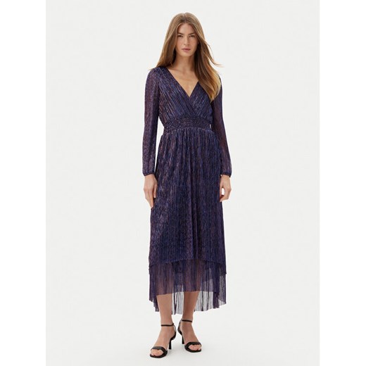 Pepe Jeans Sukienka codzienna Althea PL953637 Fioletowy Regular Fit ze sklepu MODIVO w kategorii Sukienki - zdjęcie 182604749