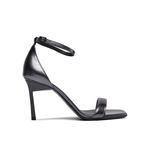 Calvin Klein Sandały Geo Stil Square Sandal 90-Pearl HW0HW01993 Czarny ze sklepu MODIVO w kategorii Sandały damskie - zdjęcie 182604865