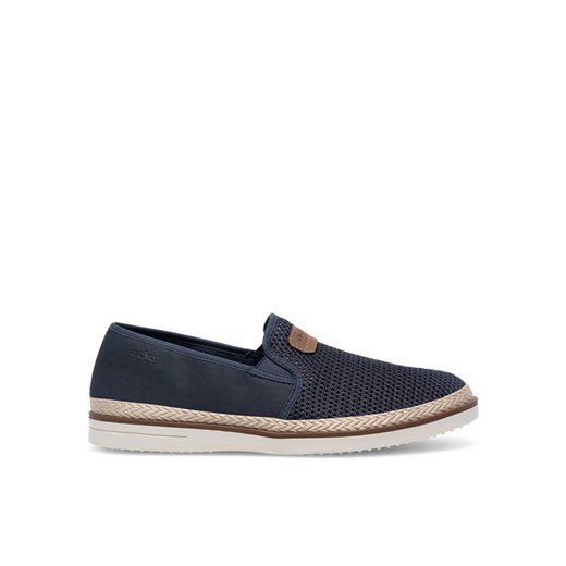 Rieker Espadryle B2366-14 Niebieski ze sklepu MODIVO w kategorii Półbuty męskie - zdjęcie 182604906
