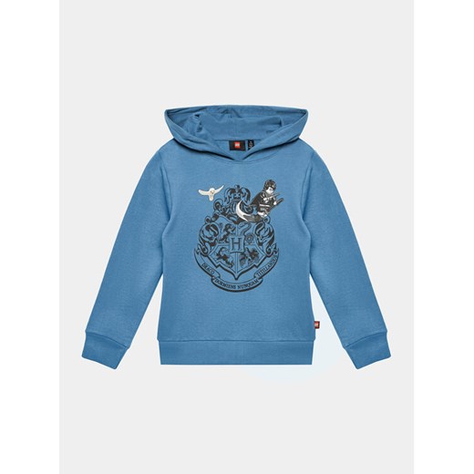 LEGO Bluza 12010782 Niebieski Regular Fit ze sklepu MODIVO w kategorii Bluzy chłopięce - zdjęcie 182604966