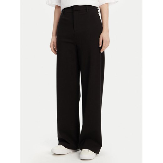 Calvin Klein Jeans Spodnie palazzo J20J225334 Czarny Wide Leg ze sklepu MODIVO w kategorii Spodnie damskie - zdjęcie 182604968