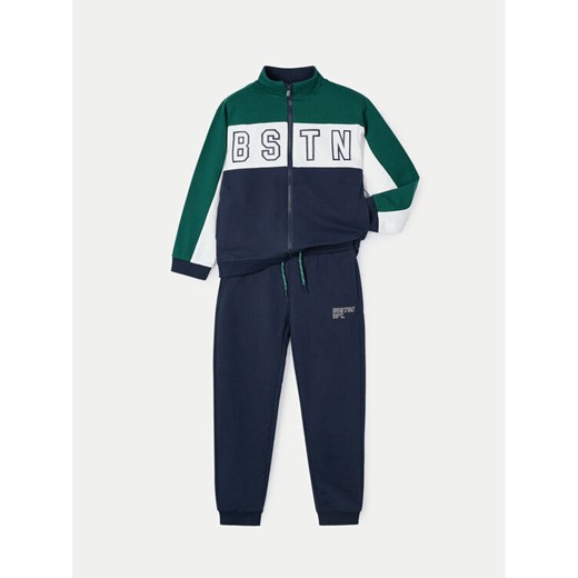 Mayoral Dres 4876 Granatowy Regular Fit ze sklepu MODIVO w kategorii Dresy chłopięce - zdjęcie 182605035